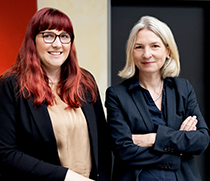 Katrin Vogel und Prof. Monika Brunner-Weinzierl